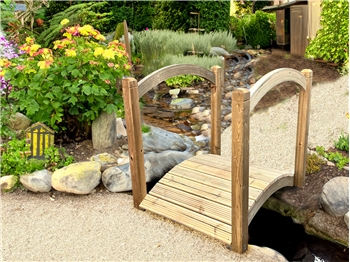 Bonsai Arched Decorative Garden Bridge