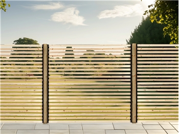 EasyFence™ 50mm x 25mm Square Edge Treated Timber Panel (1.8m x 1.8m)