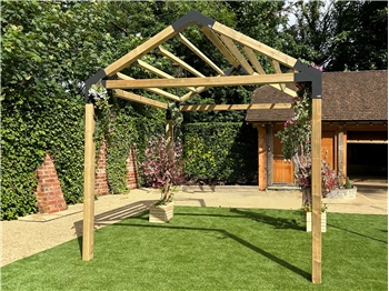 ModBlox™ Apex Pergola Inc Rafters