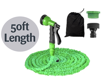 50ft Expandable Green Hose Pipe Kit