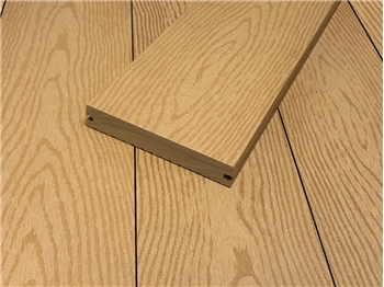 RealGroove™ Bark Effect Honey Gold Solid Composite Decking (3600mm x 146mm x 22mm)