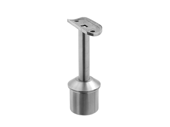 Saddle Bracket 42.4mm Stainless Steel (For Newel)