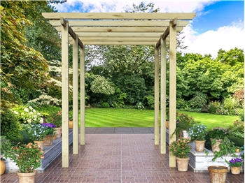 Village Walkway Pergola