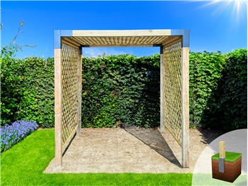 ModBlox™ Trellis Cube Climber Pergola (1800mm x 1800mm)