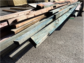 Reject Yellow / Blue Treated Roofing Batten (25mm x 50mm) 