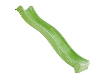 Lime Green Standalone HDPE Slide with Water Feature (1200mm Platform)