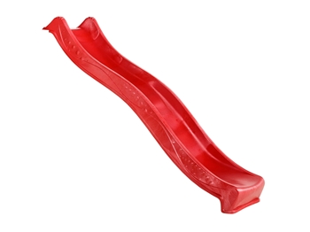 Red Standalone HDPE Slide with Water Feature (1200mm Platform)