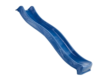Blue Standalone HDPE Slide with Water Feature (1200mm Platform)