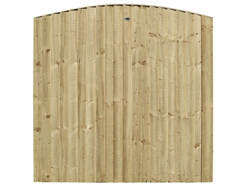Arched Strong Board 2025 Fence Panel (6ft x 6ft / 6ft 6")
