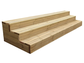 Anti Slip DeckStep Hot Tub Steps (2400mm Span)
