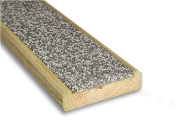 Pale Grey & Slate WalkSure Anti Slip Decking (32mm x 125mm)