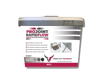 Nexus Rapid Flow™ Brush In Porcelain Grout - Basalt