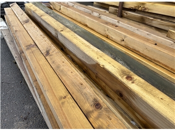 Reject - Smooth 120mm x 120mm (5" x 5") Pressure Treated Fence Post