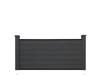 Evolution Fence™ Ebony 3ft Starter Fence Kit