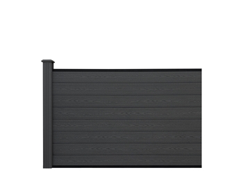 Evolution Fence™ Ebony 4ft Extension Fence Kit