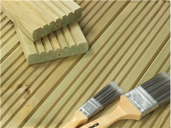 Pack of 30 - 2400mm Standard Decking (120mm x 28mm)