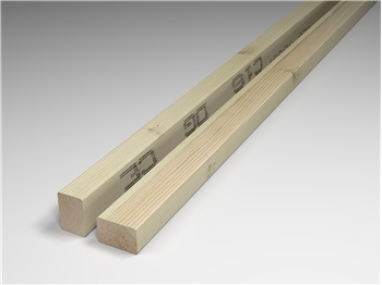Pack of 10 - 2400mm Treated C16 Timber Joist 75mm x 47mm (3" x 2")