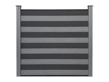 Evolution Fence™ Ebony / Grey Mix 6ft Starter Fence Kit