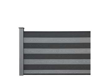 Evolution Fence™ Ebony / Grey Mix 4ft Extension Fence Kit