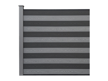 Evolution Fence™ Ebony / Grey Mix 6ft Extension Fence Kit