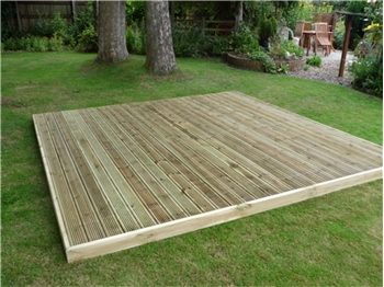 Easy Deck Patio Kit 1.8m x 4.8m (No Handrails)