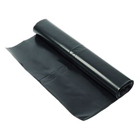 Black Heavy Gauge Polythene (25m x 4m)