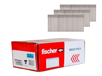 16G x 38mm Galv Straight Brad Nails Gasless (2000 Pack)