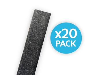 Pack of 20 Anti Slip Decking Strip 1000mm x 50mm Black