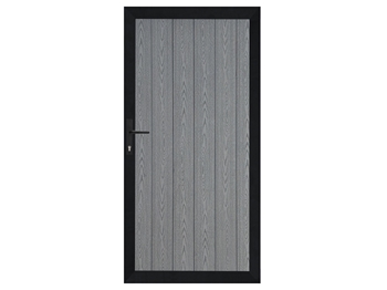 Grey Composite Self Build Vertical Gate Kit (1800mm x 900mm)