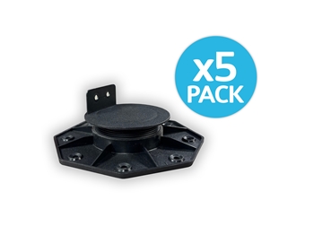 ModBase H/D Fixed Head Adjustable Decking Pedestal 18 - 32mm Pack of 5