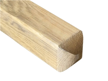 Green - Ribbed Fence Posts 3"x3"(2400mm)