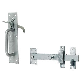 Galvanised Suffolk Latch (180mm)