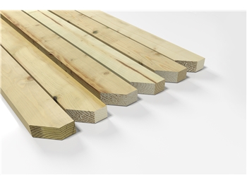 Treated - Angle-Cut One End Pergola Rafter (92mm x 42mm)	