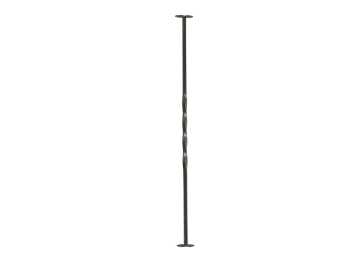 Twist Metal Baluster (769mm x 12mm x 12mm)