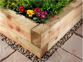 Sawn Sleepers 2400mm x 200mm x 100mm
