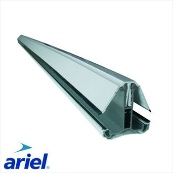 White Polycarbonate Self Supporting Intermediate Bar (2500mm)
