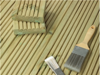 Sample - ChunkyDeck Redwood Decking (120mm x 32mm)
