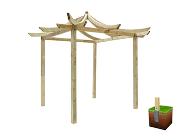 Dragon Pergola (W 2700mm x D 2700mm)