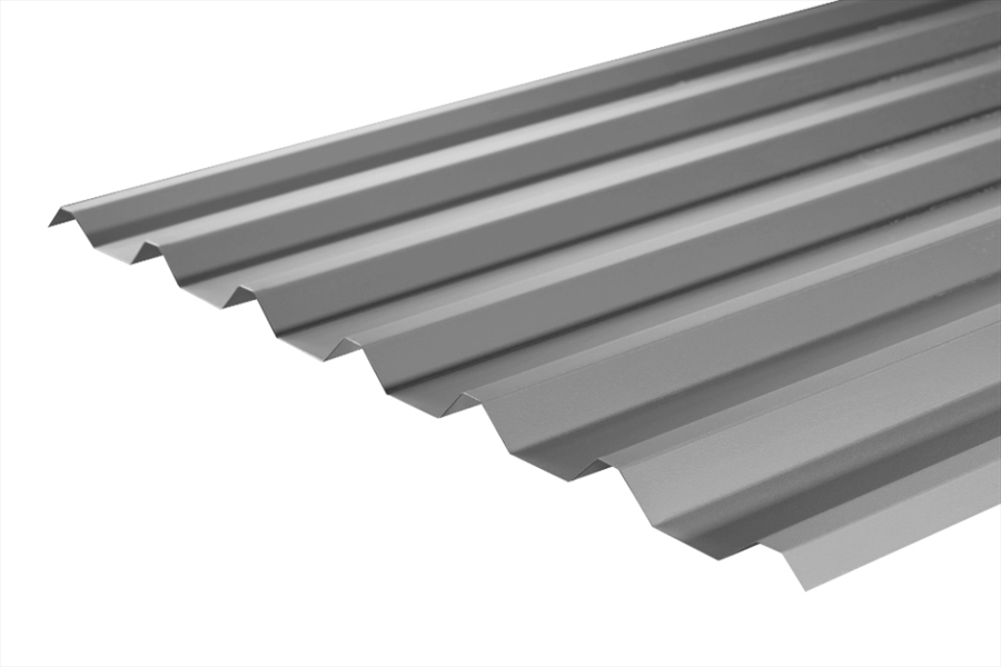 Plastisol Coated Merlin Grey Box Profile Sheet (12ft 3660mm)