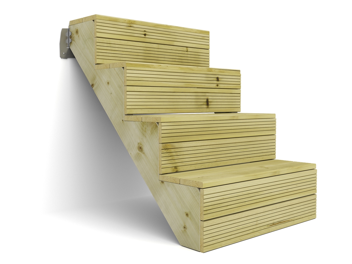 4 Step Stringer Kit (600mm Span)