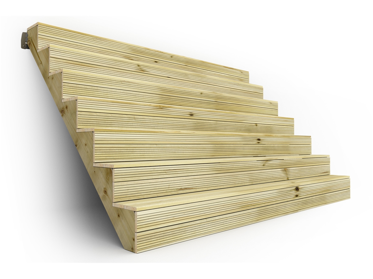 7 Step Stringer Kit (1800mm Span)