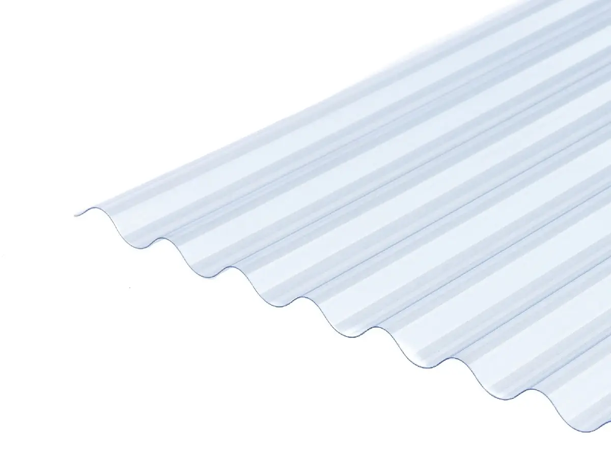 Vistalux PVC 3” ASB Lightweight Corrugated Roof Sheets (6ft - 1828mm)
