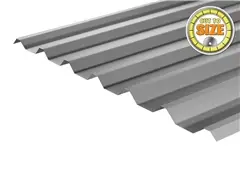 Anti Condensation Plastisol Coated Merlin Grey 0.5mm Box Profile Steel Sheets (Exact Cut)
