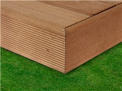 90mm Balau Hardwood Fascia Board (2.1m To Cover 1.8m)