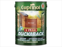 Cuprinol 5 Years Ducksback Harvest Brown (5 Litre)