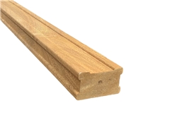Hardwood Balau Deck Baserail (33mm x 57mm)
