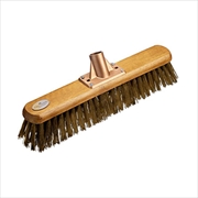 Groundsman Brown PVC Broom 18" (Supplied With Socket Only)