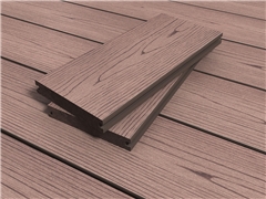 Cut to size - RealGroove™ Bark Effect Redwood Solid Composite Decking (146mm x 22mm)