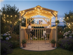Atlas Gazebo DIY Bar Kit (1990mm x 1990mm)