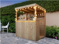 The Utopia Deluxe Timber Garden Bar (1800mm x 1200mm)
